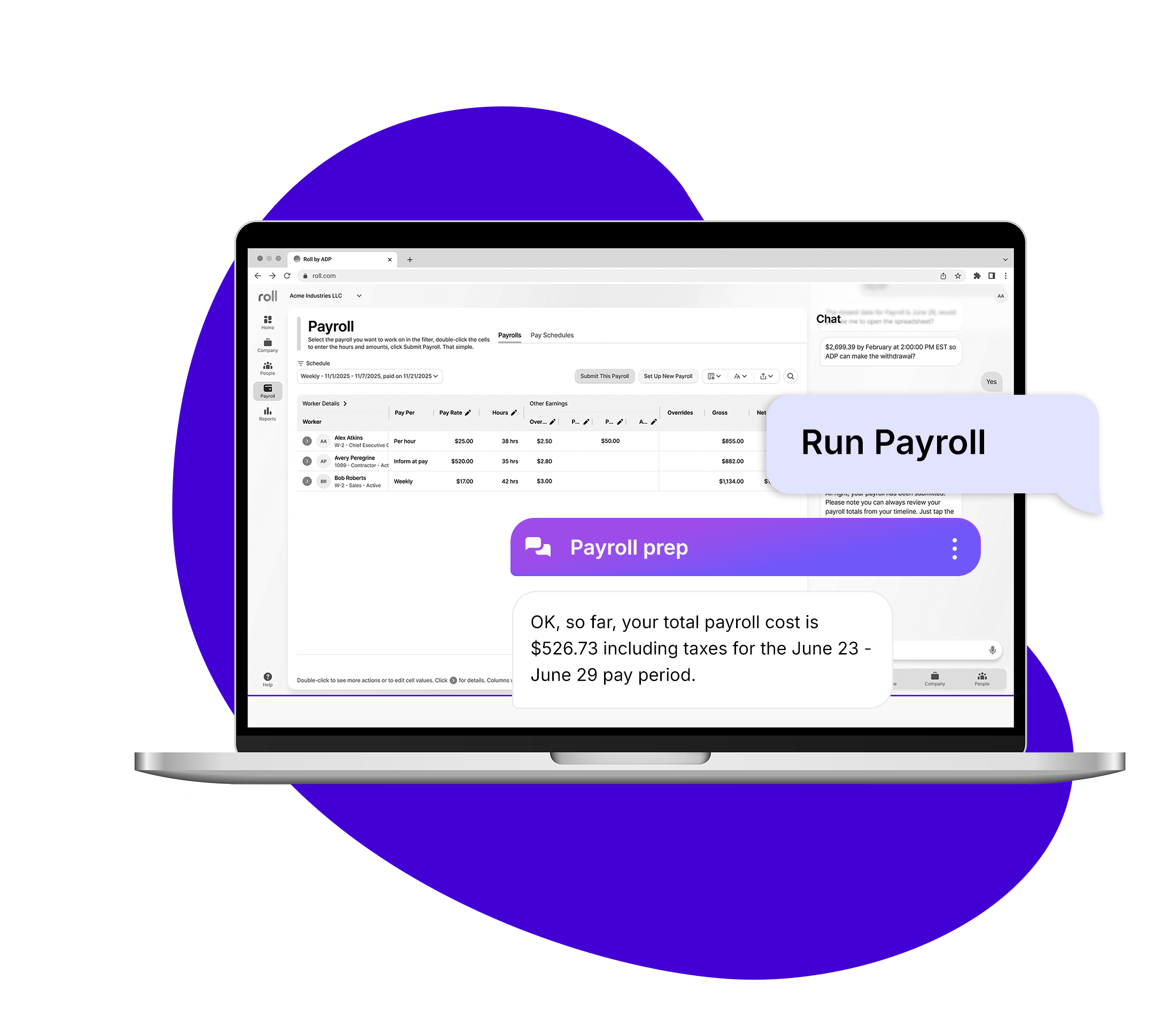 Run Payroll